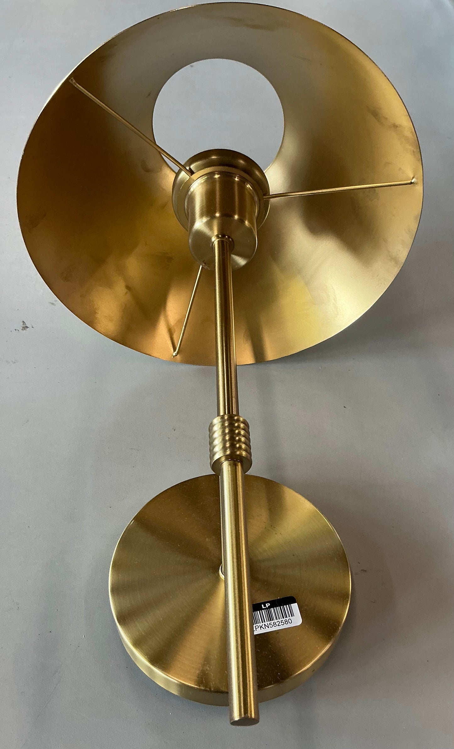 THRIFTY 70 - Metal Wall Sconce Brass - Threshold™ designed with Studio McGee - Open Box - USED/MISSING CORD & REMOTE (See Pictures)- FINAL SALE- NO RETURNS - AS IS