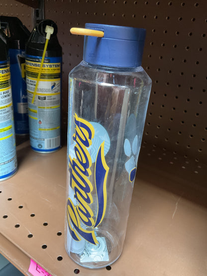 (CLEARANCE) Starbucks Panthers 24 Oz Plastic Water Bottle