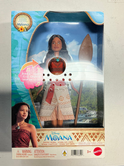 Mattel Disney Moana Singing Fashion Doll Sings “How Far I’ll Go” Inspired by Live Action Movie