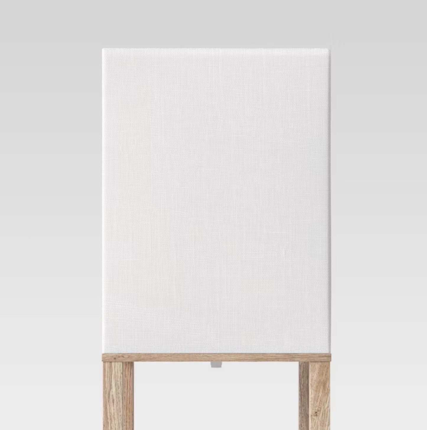 62.5" Alabaster Shelf Floor Lamp Light Brown - Linen Shade, MDF Body - Out of Box - Minor Cosmetic Damage (see pictures) - FOR PICKUP ONLY