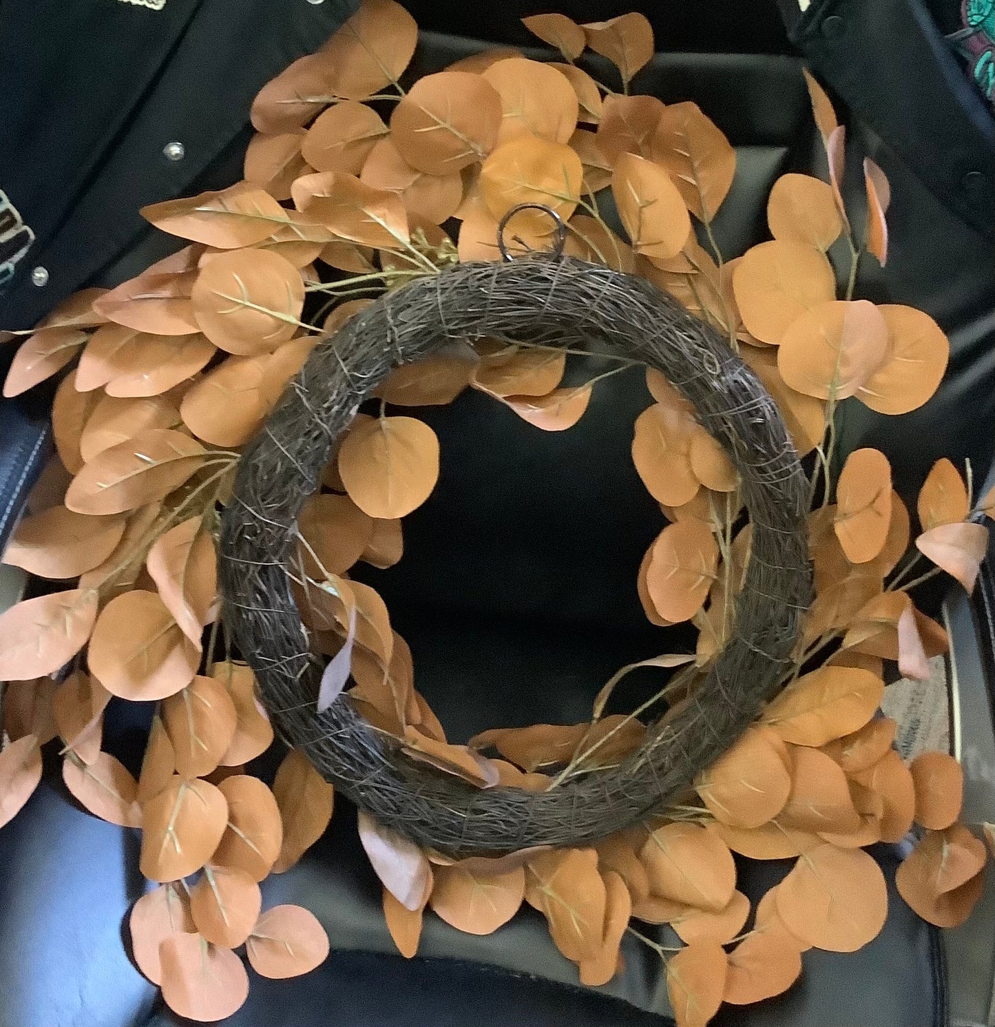 26" Rusted Eucalyptus Wreath