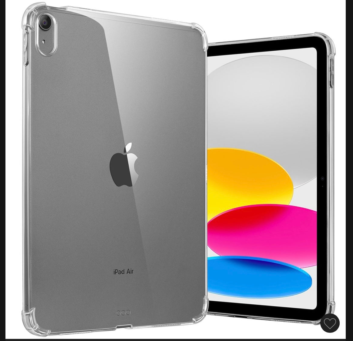 Vena For Apple iPad 10th Generation Case, iPad a16 Case Cover TPU Crystal Clear, iPad 11th Generation Case, Slim and Light, Anti-Scratch, Clear