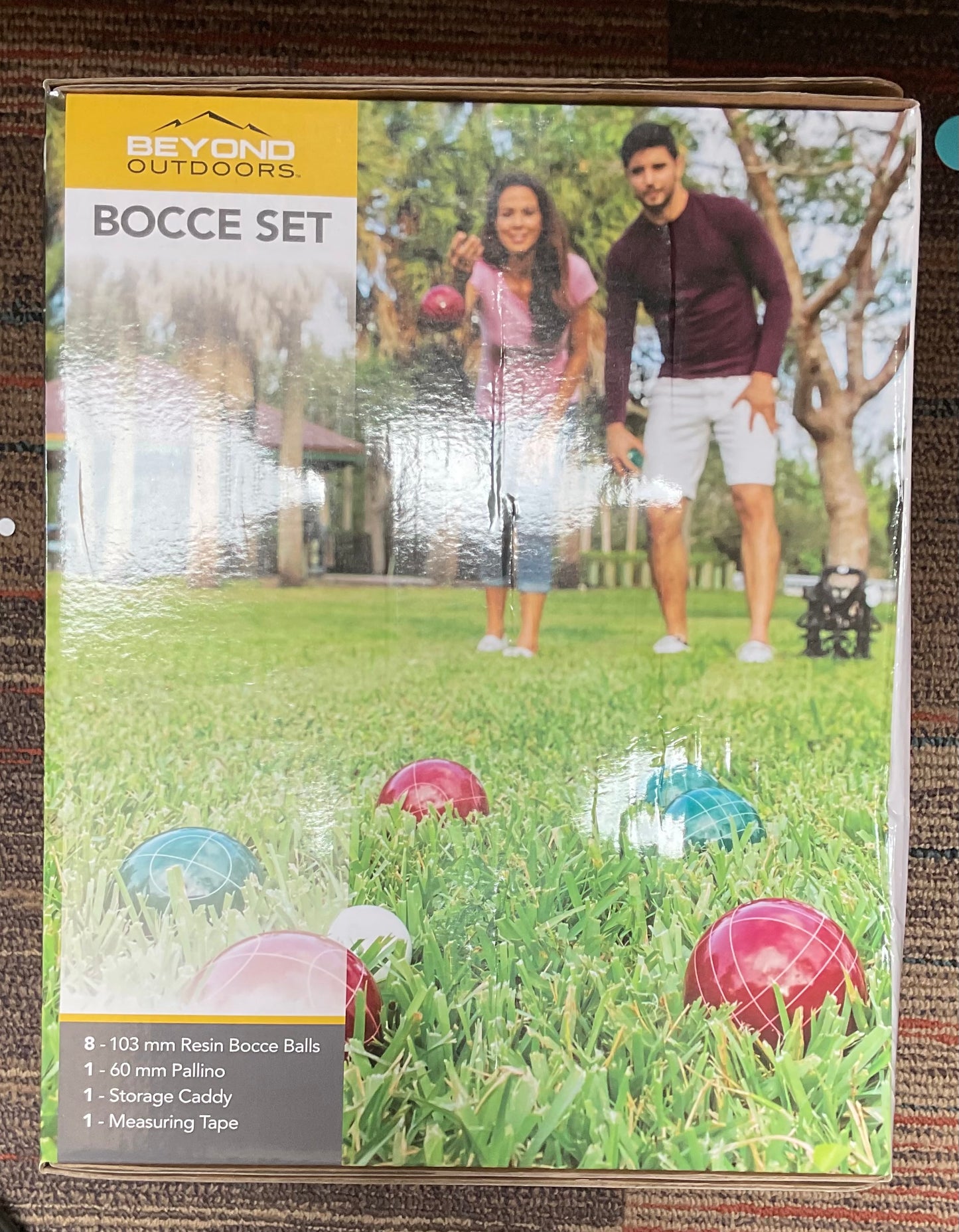 Beyond Outdoors 103mm Resin Bocce Ball Set