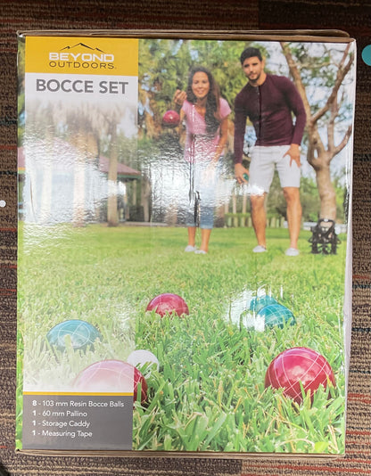 Beyond Outdoors 103mm Resin Bocce Ball Set