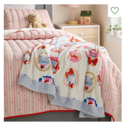 Patisserie Pet Shoppe Animal Kids' Throw Blanket - 50”X60”