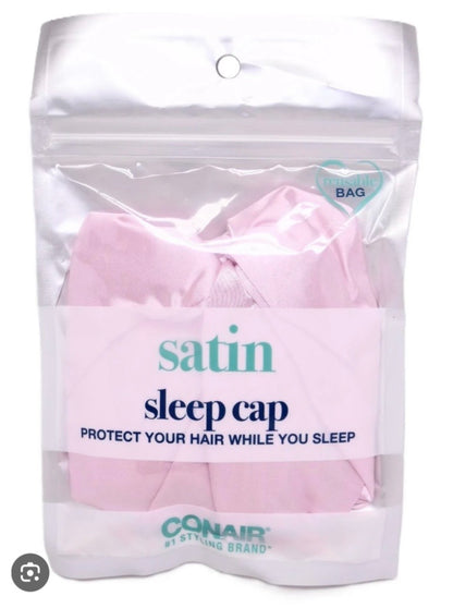 CONAIR Satin Sleep Cap - Pink
