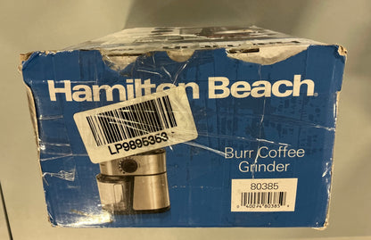 THRIFTY 70 - Hamilton Beach Burr Coffee Grinder - Open Box - USED (See Pictures)- FINAL SALE- NO RETURNS - AS IS