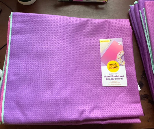 Pink Ombre XL Sand Resist Beach Towel