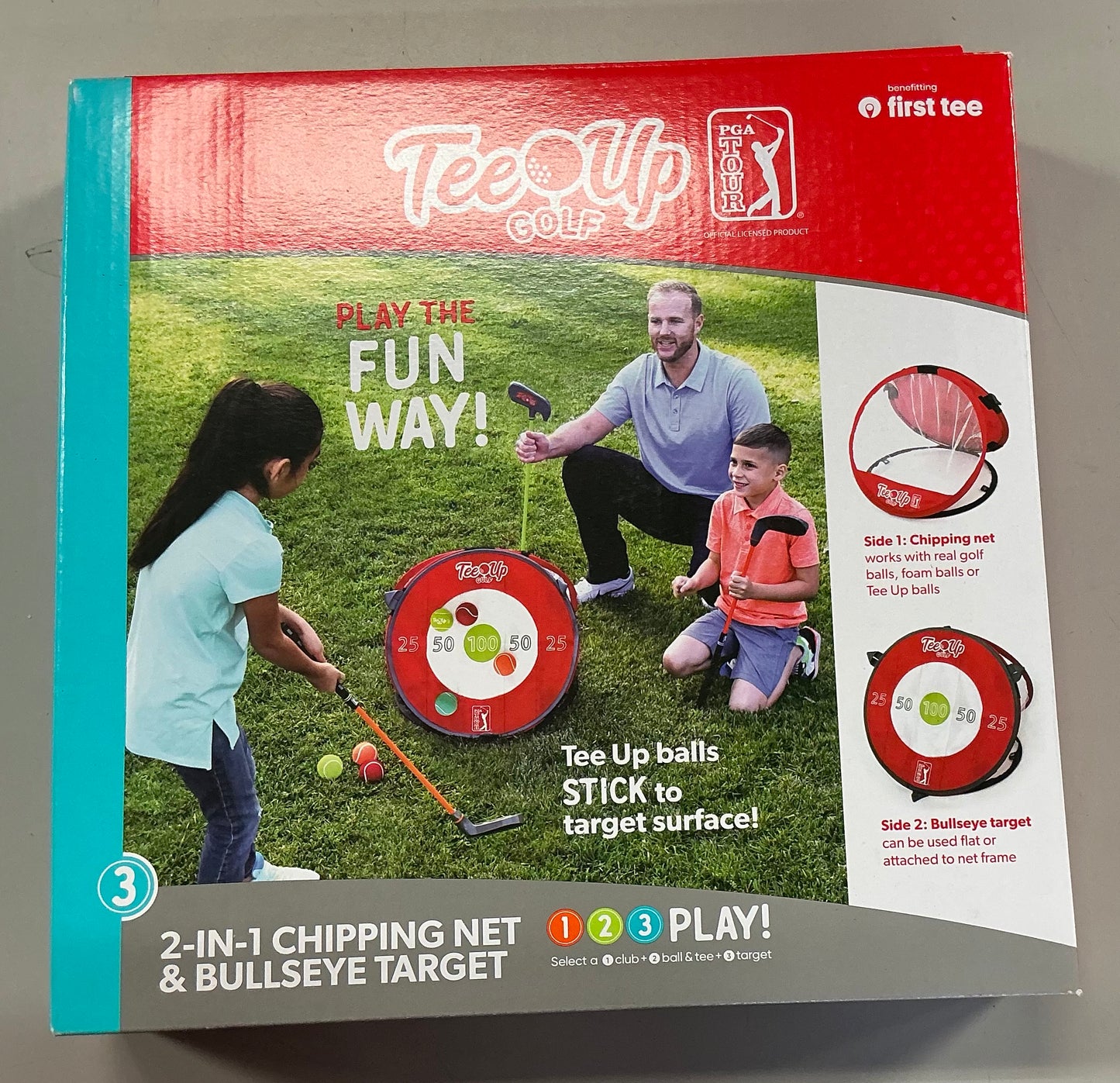 PGA Tour Tee-Up 2 in 1 Chipping Net & Target Game