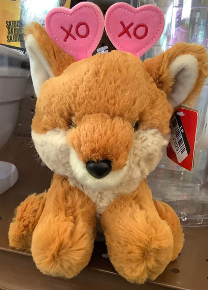 (Clearance )Aurora Small XOXO Fox Love On The Mind Heartwarming
Stuffed Animal Brown 6"