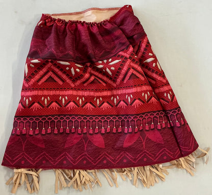 Disney's Moana 2 - Moana Adventure Skirt SIZE 4-6X - OPEN PACKAGE - Does not include top.