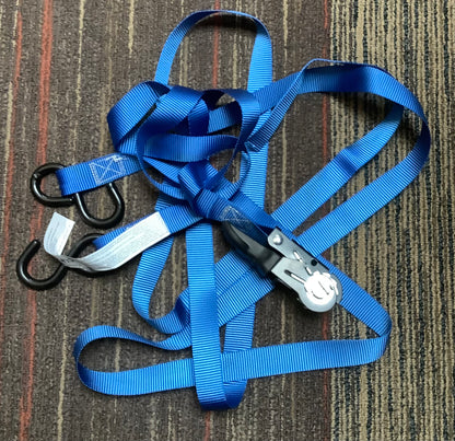 1 inch Cam Buckle Strap with S
Hooks |