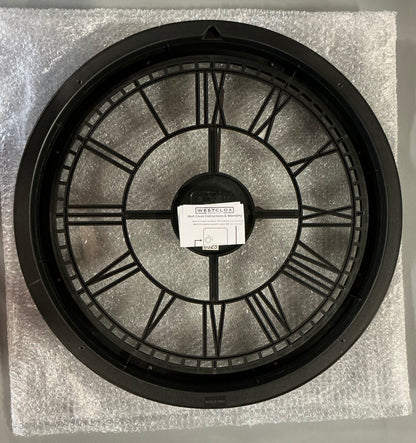 Westclox 20" Round Roman Numeral Wall Clock - Out of Box (see pictures) - Batteries not included