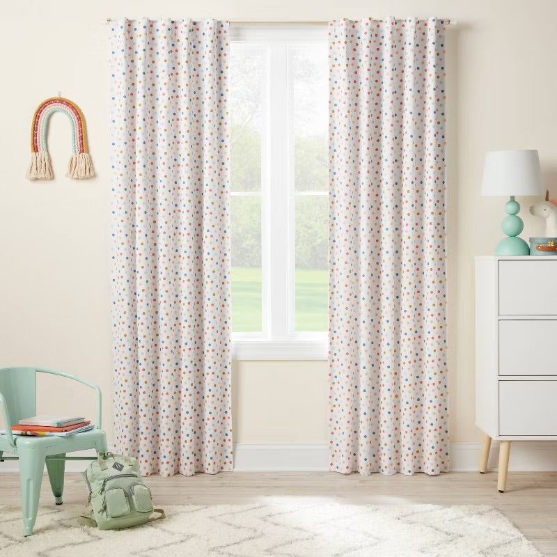 Single Panel Kids Blackout Curtain - 84” - Minor Dirt/Shipping Damage (see pictures)