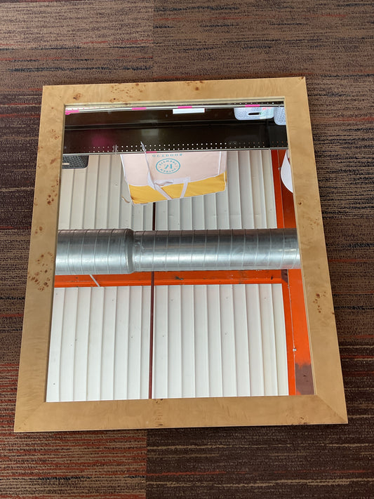 Burlwood Frame Mirror 24” x 30”