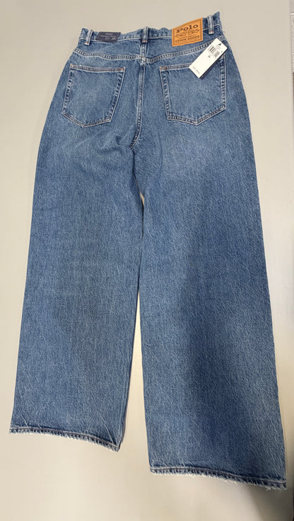 Womens Polo Ralph Lauren 1/15 Classic Relaxed Wide Leg Jeans - Size 28