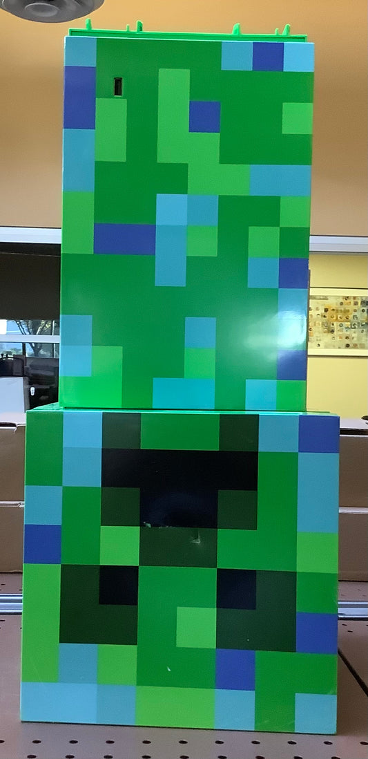 Minecraft Charged Creeper Figural Mini Fridge