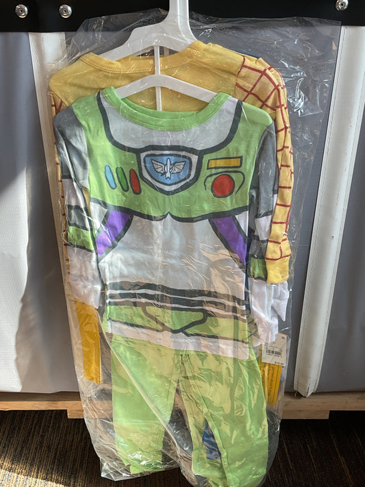 Toy Story - Buzz and Woody Pajama Sets - Size 18M