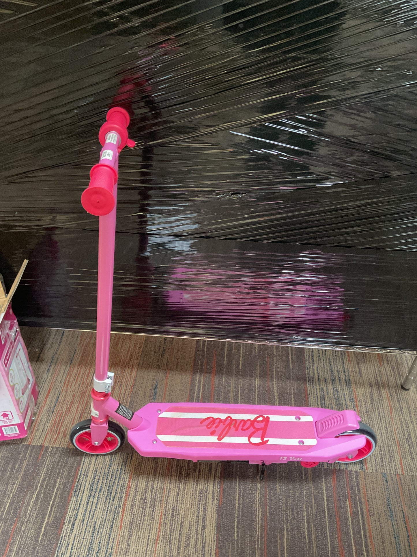 (CLEARANCE) Hyper Barbie Jammer Kids' Electric Scooter 12 Volt Battery Powered Scooter