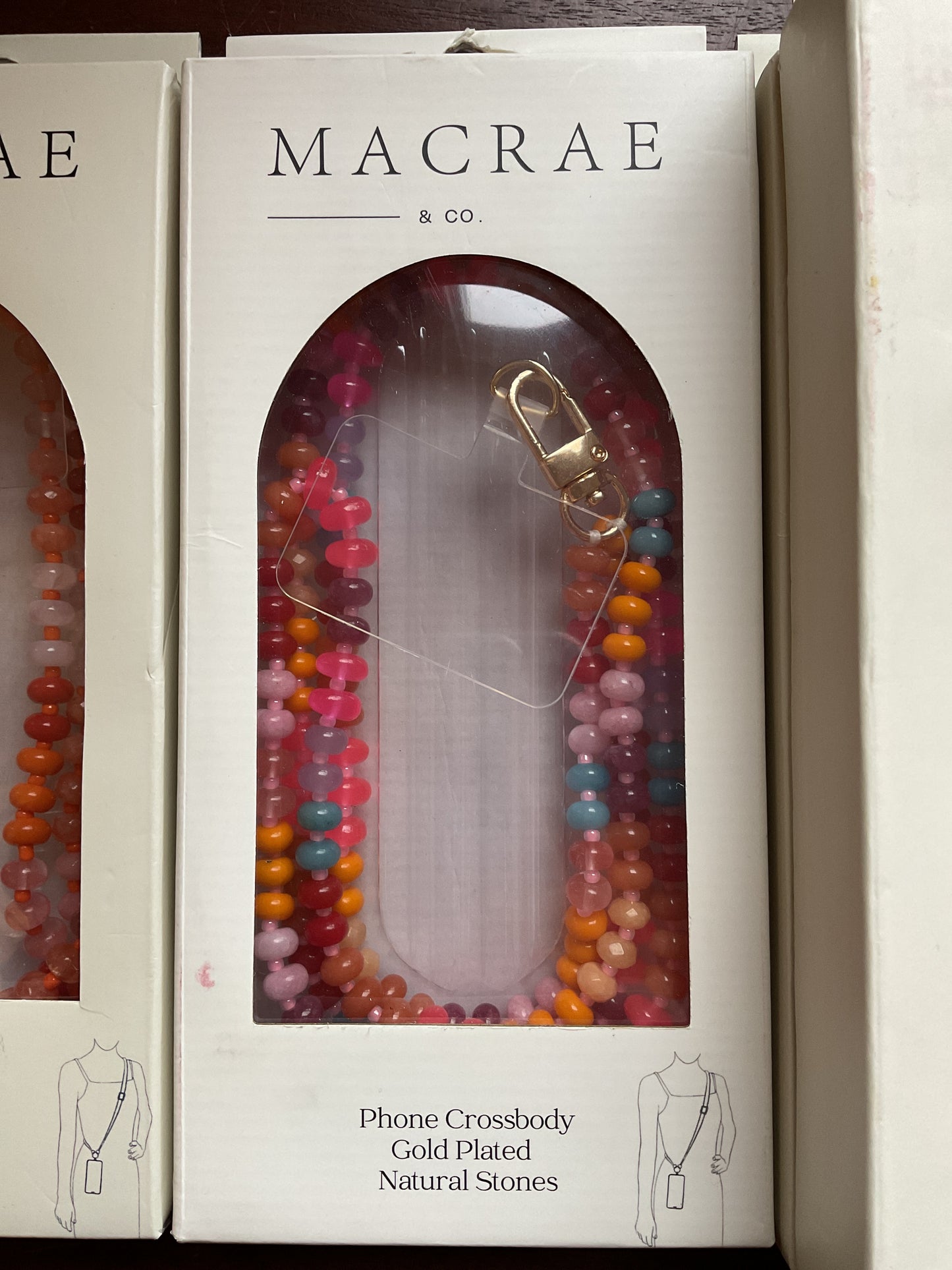 MACRAE Crossbody Natural Stones