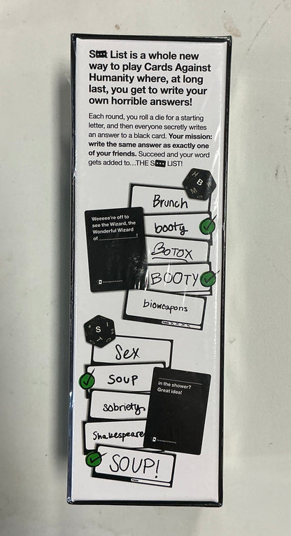 Cards Against Humanity Sh** List