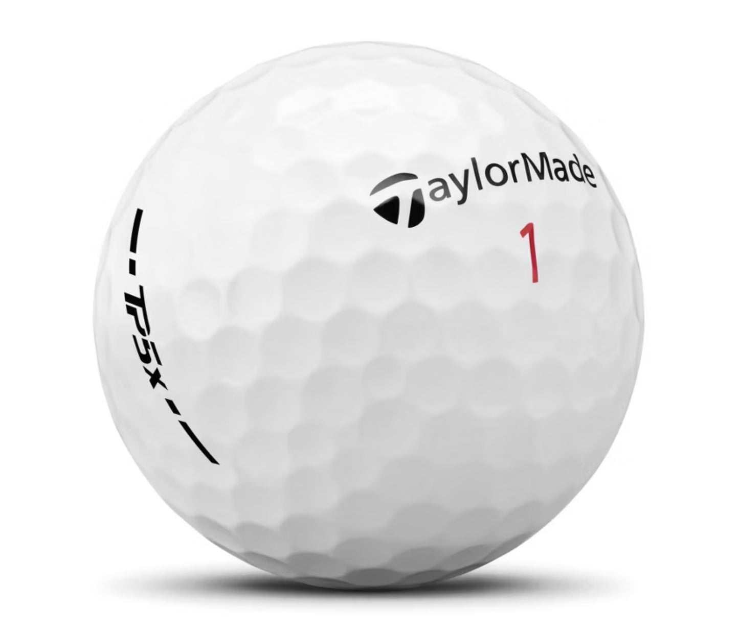TaylorMade TP5X Golf Balls - 3-(White: Rubber Fill, Urethane Shell)