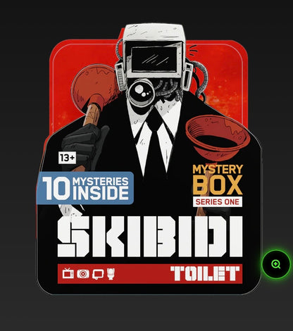 Skibidi Toilet Exclusive Mystery Loot Box - OPEN BOX