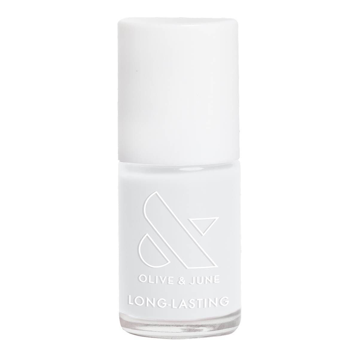 Olive & June Nail Polish - HD - 0.46 fl oz: Gloss, Paraben-Free, Vegan, No Fragrance Added - WHITE