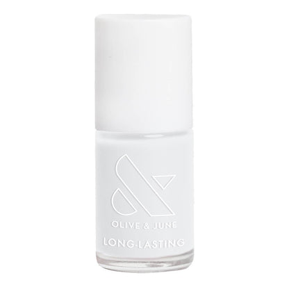 Olive & June Nail Polish - HD - 0.46 fl oz: Gloss, Paraben-Free, Vegan, No Fragrance Added - WHITE