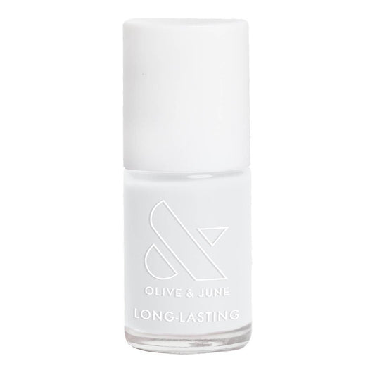 Olive & June Nail Polish - HD - 0.46 fl oz: Gloss, Paraben-Free, Vegan, No Fragrance Added - WHITE