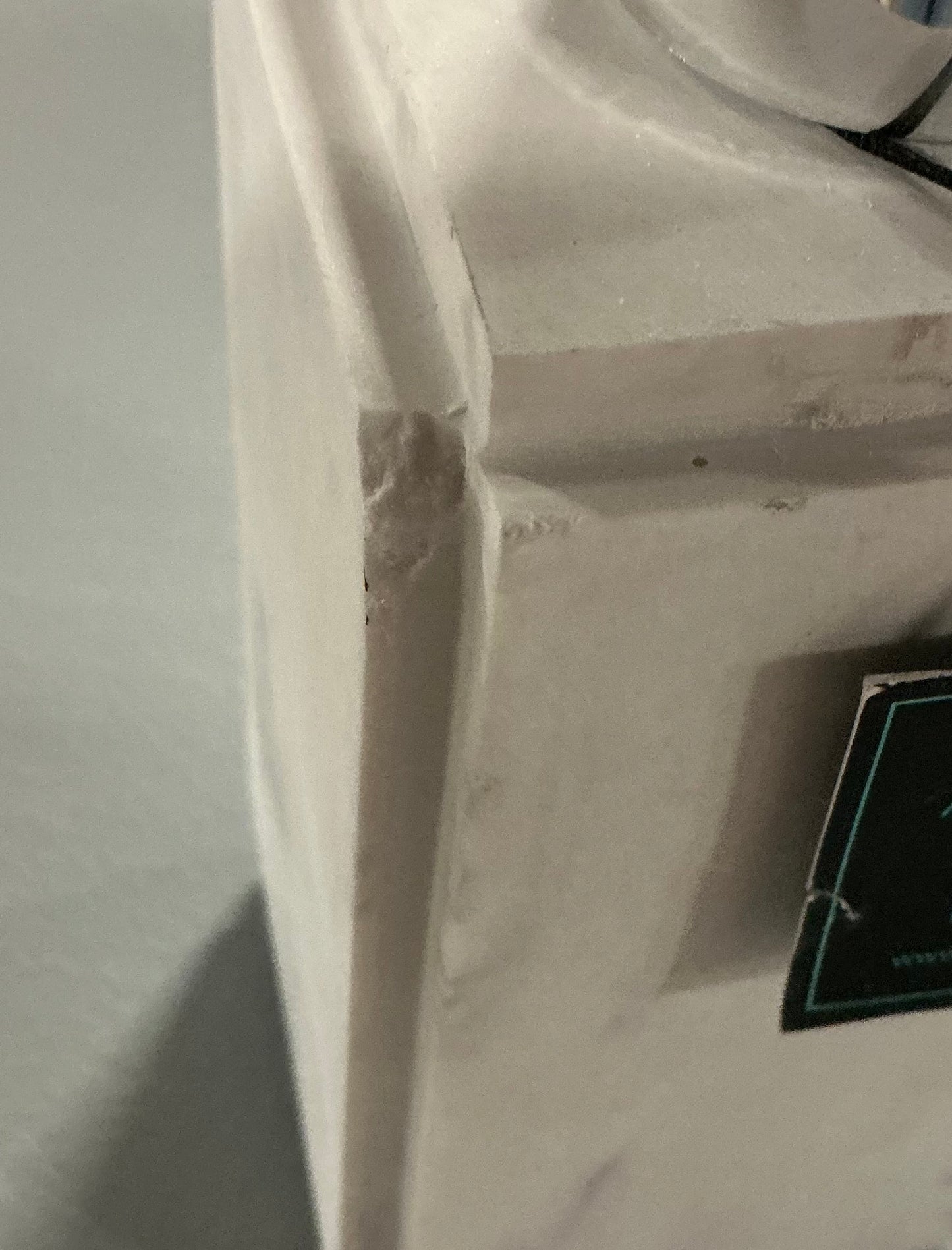 Avanti Helena Marble Soap Dispenser - minor cosmetic imperfections (see pictures) - AS IS