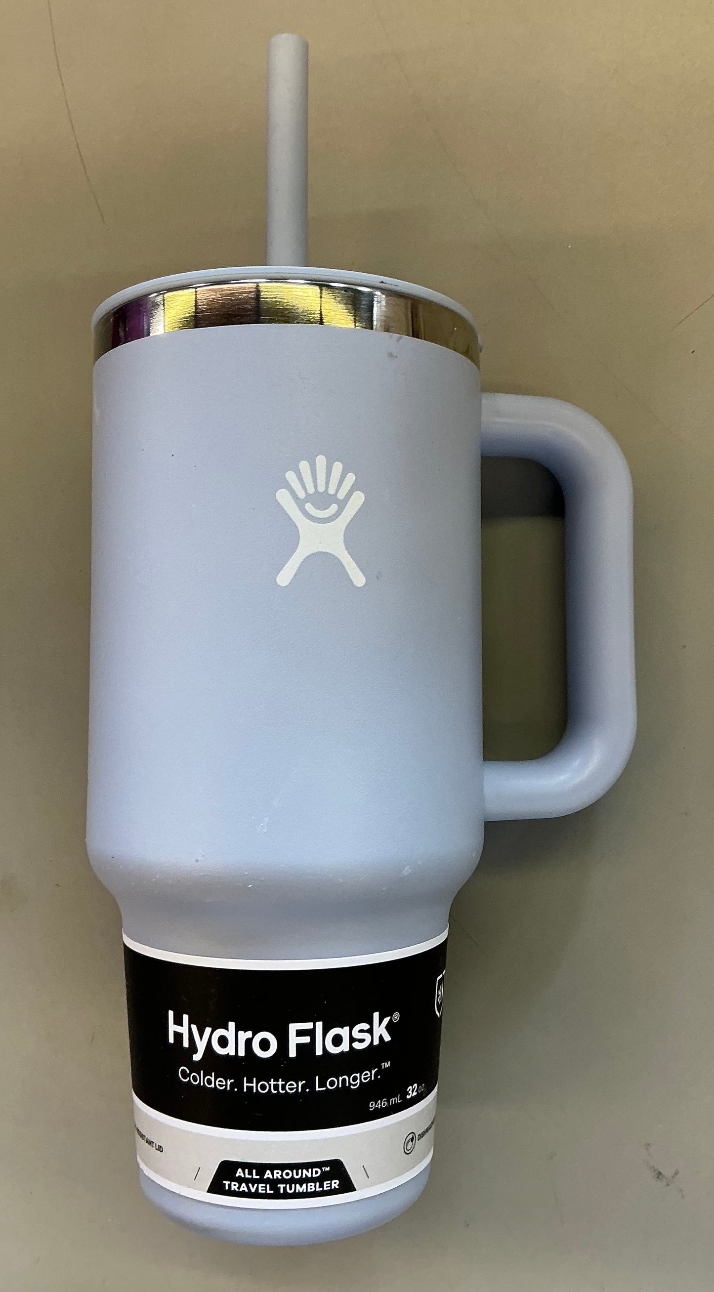 Hydro Flask 32 oz all around travel tumbler stainless steel - Minor Cosmetic Damage