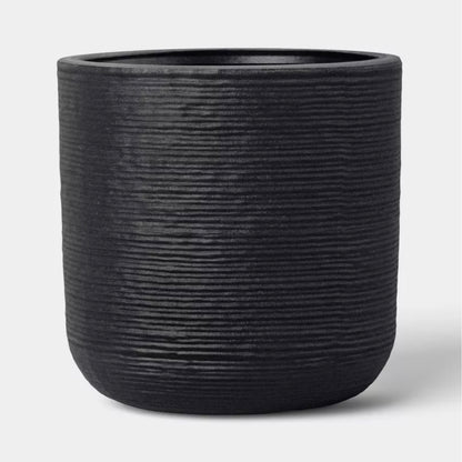 Fluted Outdoor Planters - Assorted Sizes - Minor Cosmetic Damage (see pictures) - FOR PICKUP ONLY