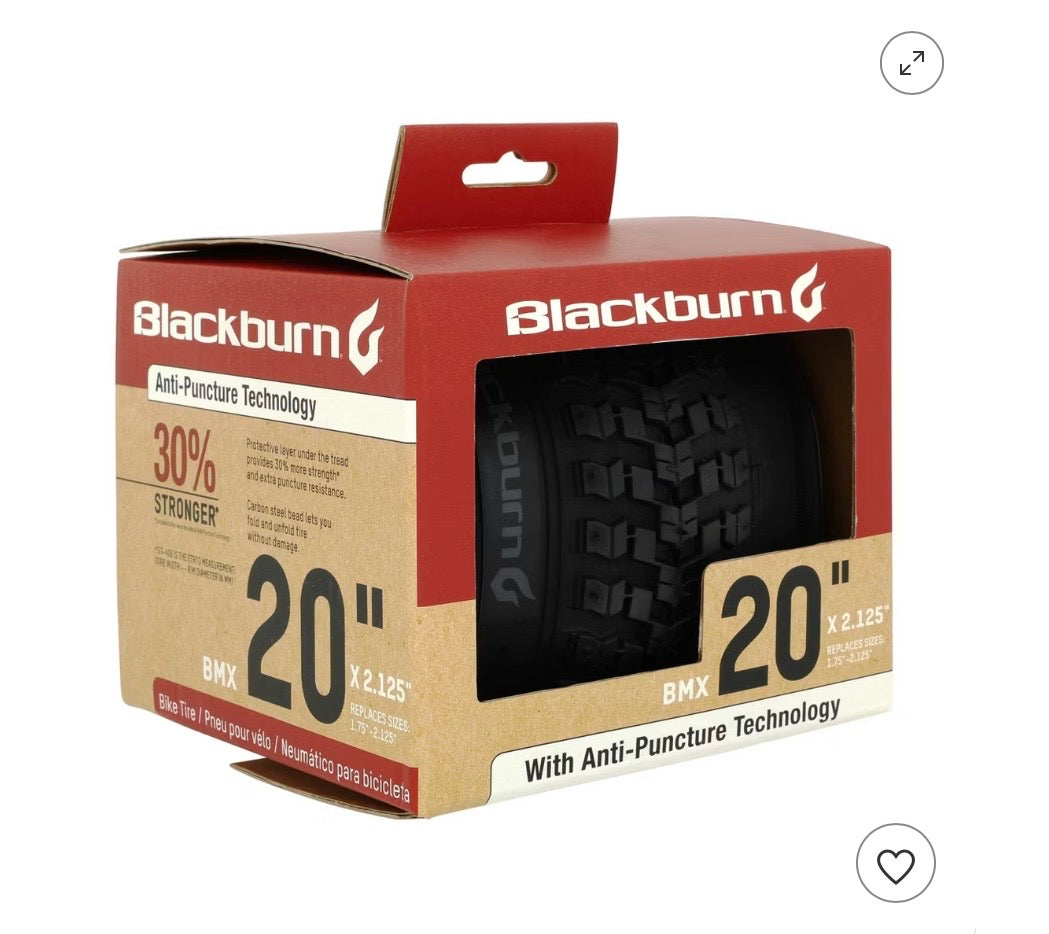 Blackburn 20" BMX Bike Tire - Black