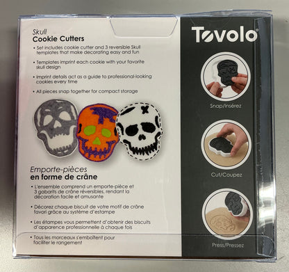 TOVOLO - Skull Cookie Cutters