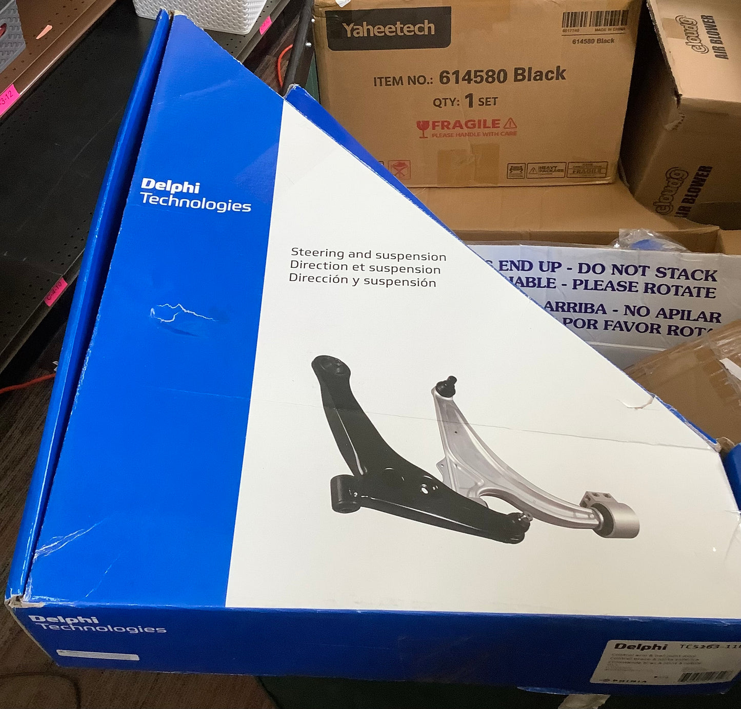 DELPHI SUSPENSION CONTROL ARM AND BALL JOINT ASSEMBLY | TC5163