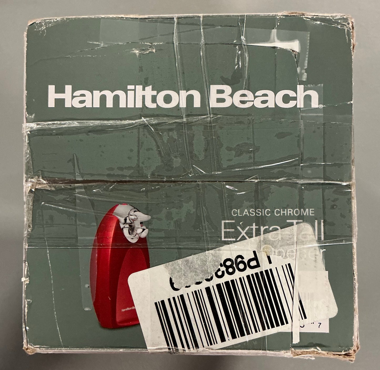 Hamilton Beach® Classic Chrome Heavyweight Can Opener in Red - Open Box - Damaged Box