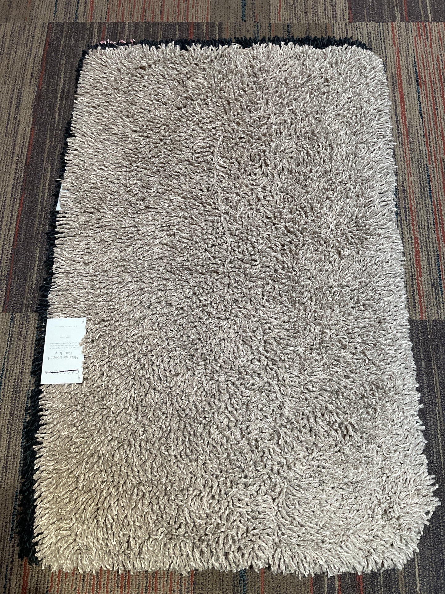 (Clearance)FINAL SALE 21"x34" Organic Melange Reversible Bath Rug