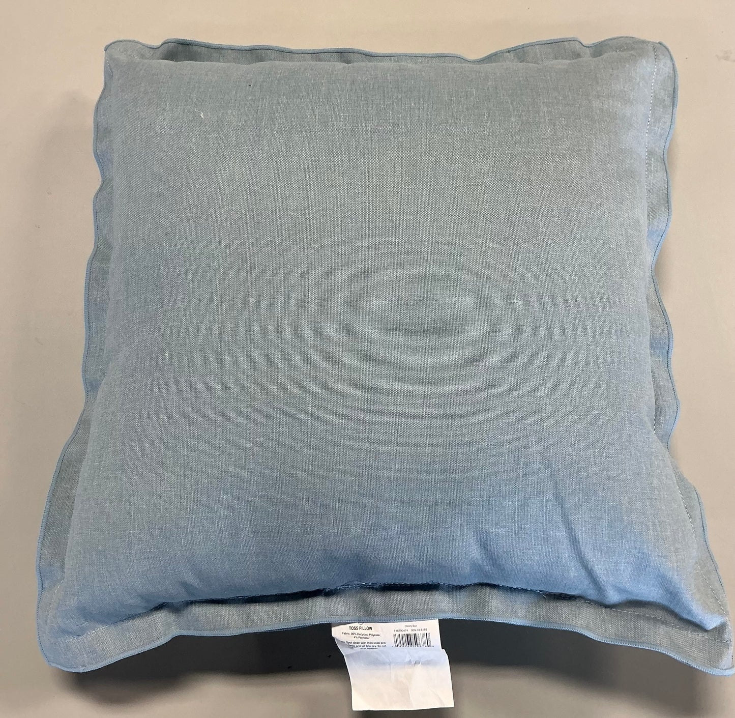 20"x20" Heathered Solid Double Flange Pillow - Threshold™