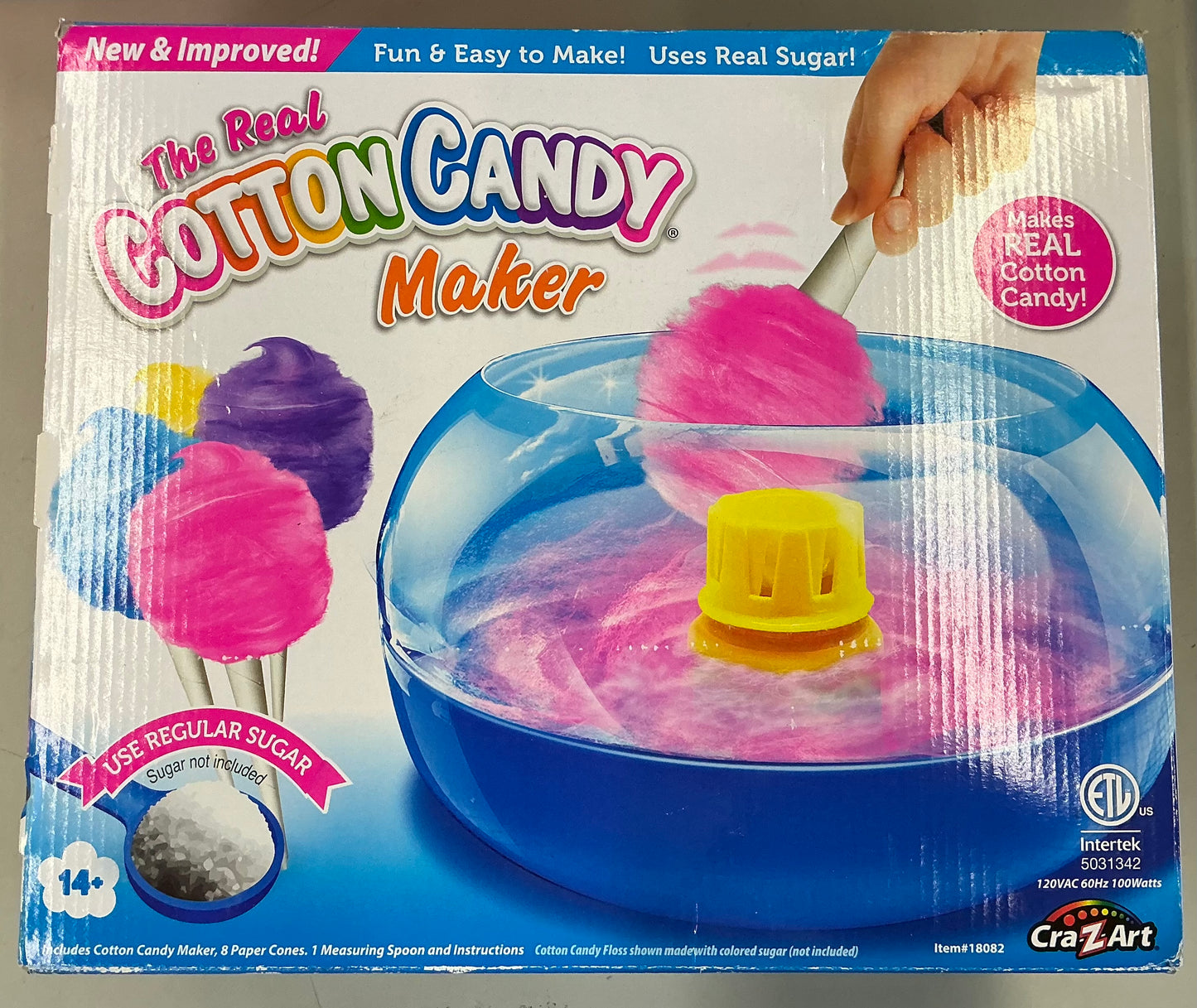 CraZArt The Real Cotton Candy Maker