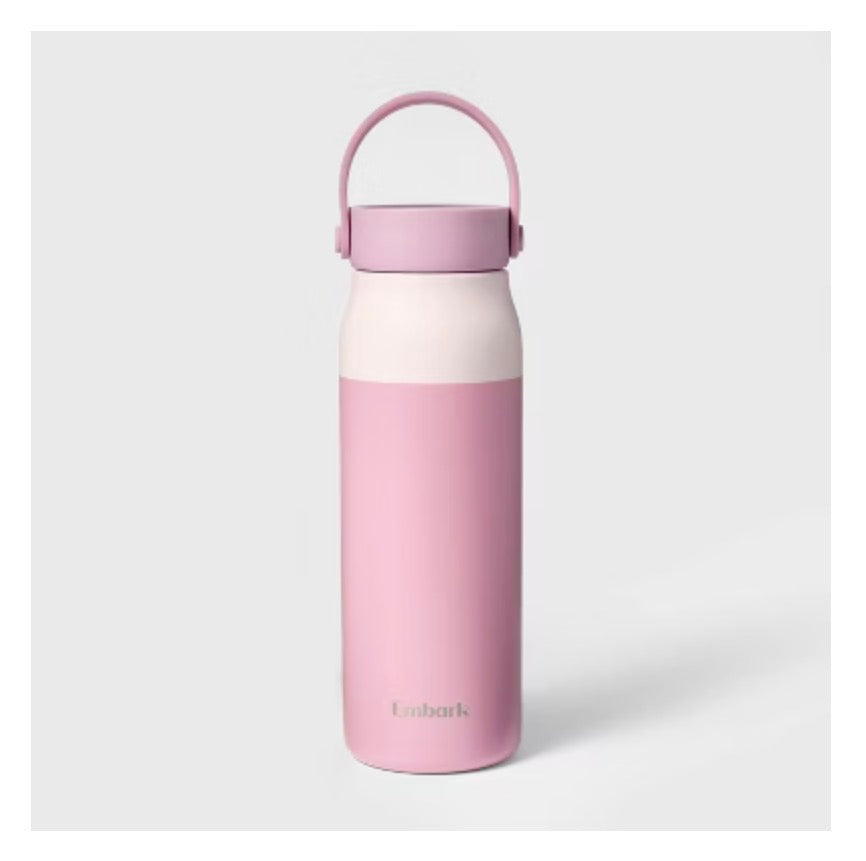 32oz Stainless Steel Hydration Water Bottle - Portable Drinkware, Polypropylene Lid - MINOR COSMETIC DAMAGE (see pictures)(clearance)