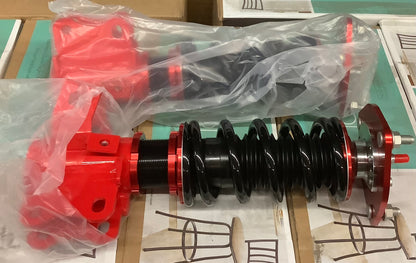 ONLY INCLUDES FRONT COILS—24 Ways Adj. Damper Coilovers Compatible for Nissan S13 240SX 1989-1990/180SX 1989-
1998/200SX 1989-1994 Suspension Lower Strut
Coil Shock Absorbers