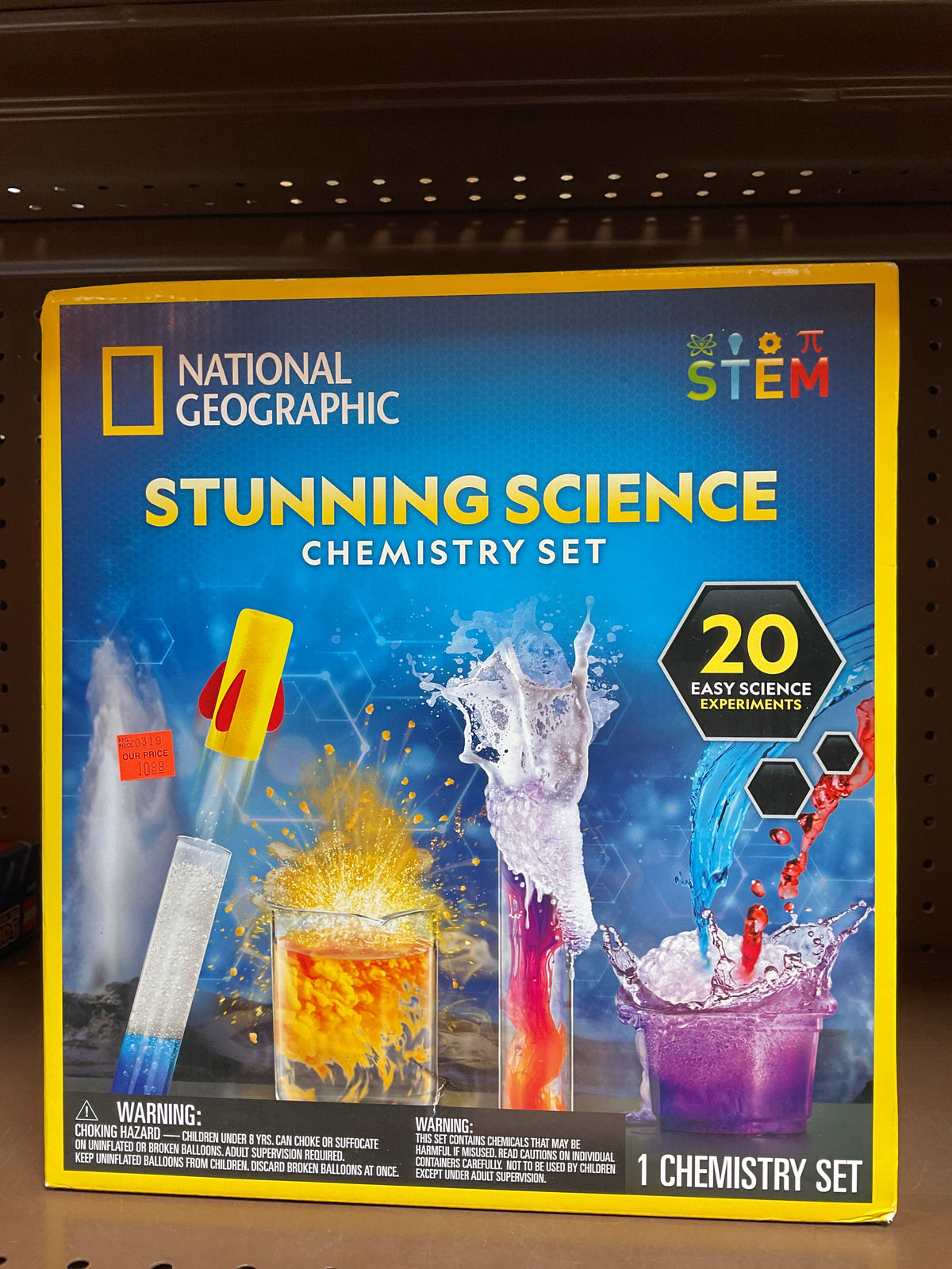 National Geographic Stunning Component Science Chemistry Set – Discount ...