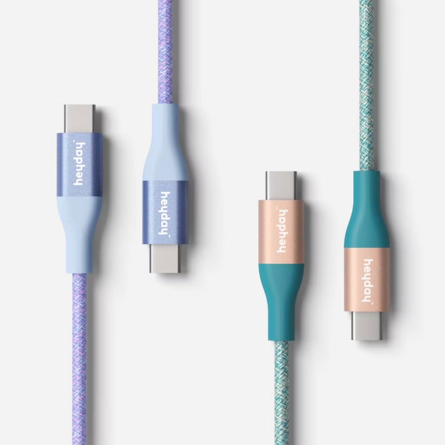 10ft USB-A to USB-C Braided Cable 2pk - OPEN BOX (see pictures)