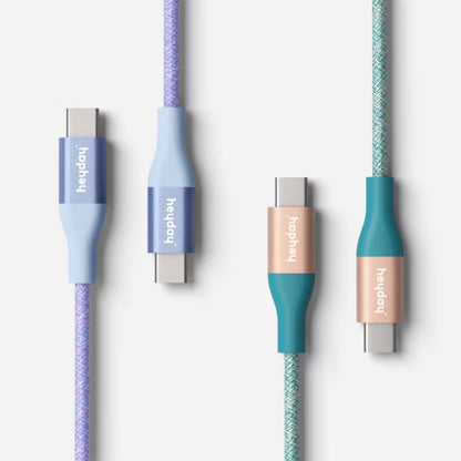 10ft USB-A to USB-C Braided Cable 2pk - OPEN BOX (see pictures)