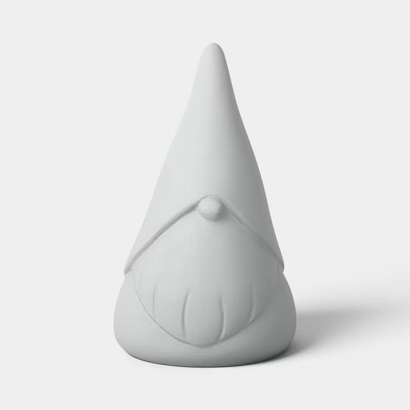 Cement Gnome Outdoor Garden Figurine Gray - Threshold™ - Minor Shipping Damage (see pictures)