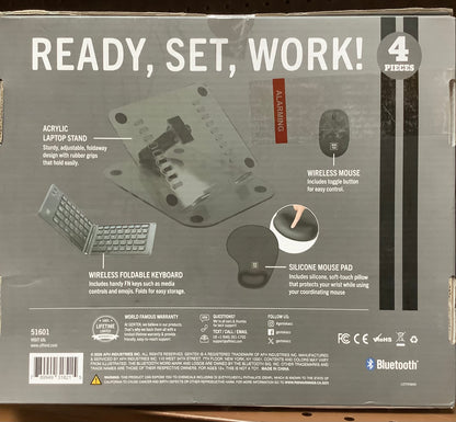 Gen Tek 4 Piece Desktop Essentials Kit
