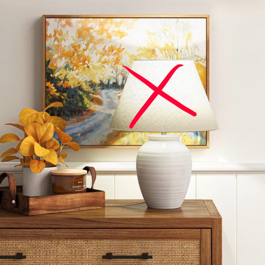 16.5"x13" Turned Ceramic Table Lamp - White - Threshold™: Modern Accent, No Assembly Required - Out of Box, Minor Cosmetic Damage - Missing Shade (see pictures) - FOR PICKUP ONLY
