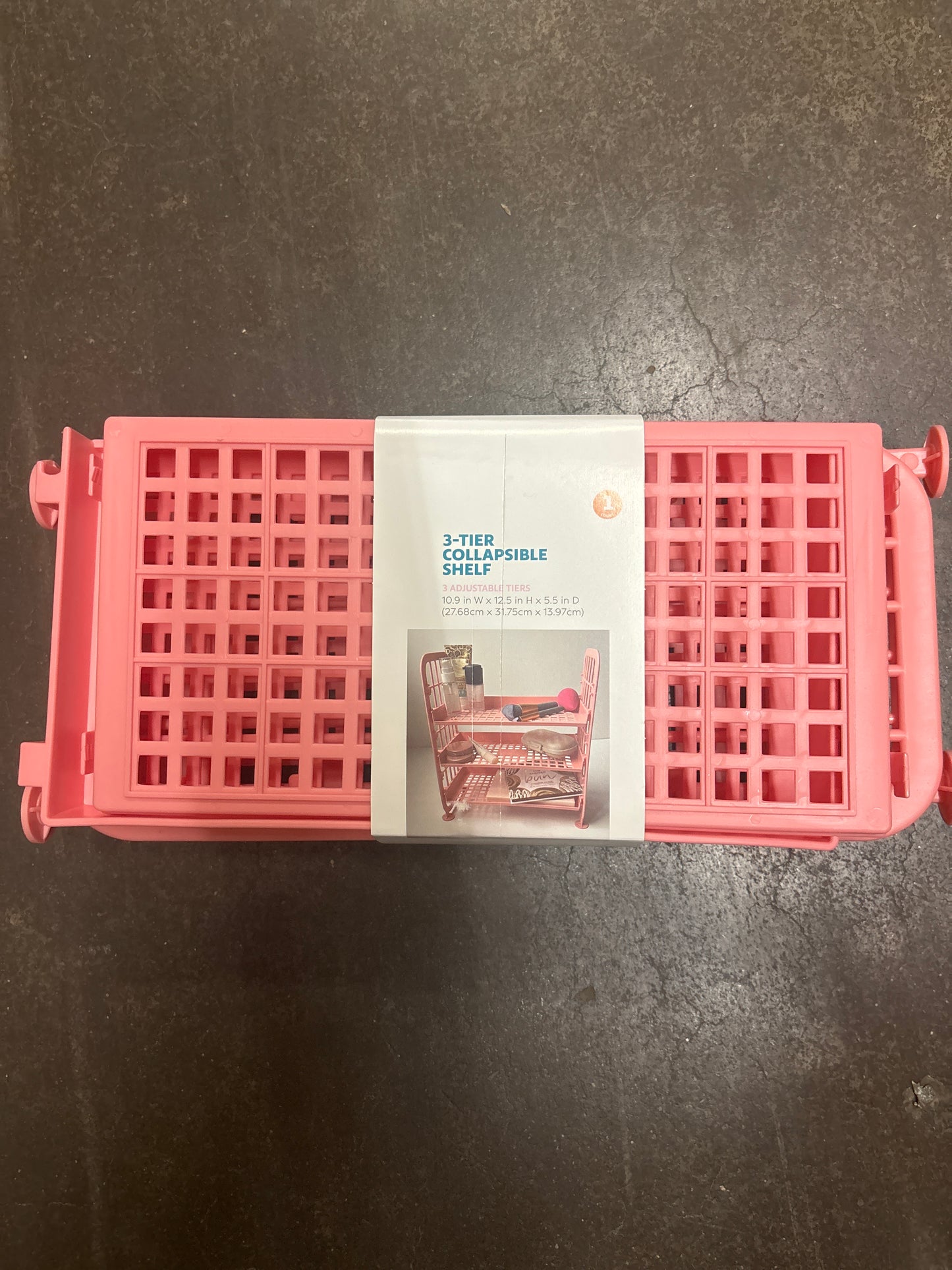 3-Tier Collapsible Shelf - CLEARANCE