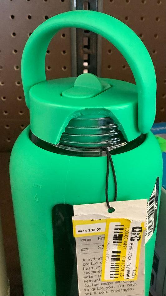 THRIFTY 70-Bink 27oz Day Water Bottle Flip Cap Emerald
